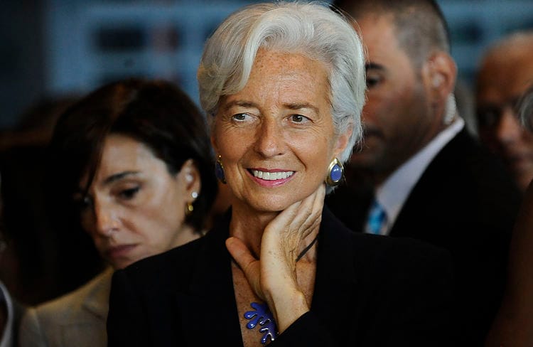 Discurso de Lagarde: Los datos recientes señalan que hay un debilitamiento significativo en la actividad del cuarto trimestre