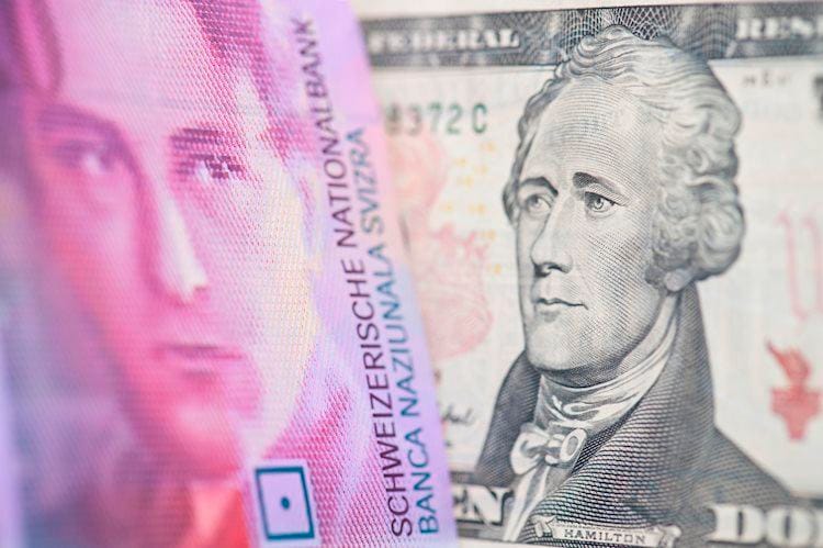 El USD/CHF se mantiene por encima del nivel de 0.9100, cerca del máximo de varios meses antes del NFP de EE.UU.