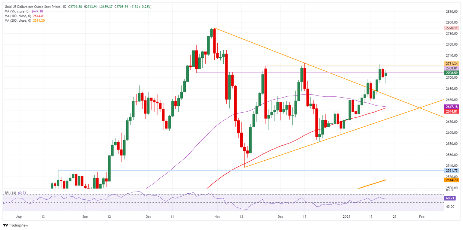 XAU/USD: Daily Chart