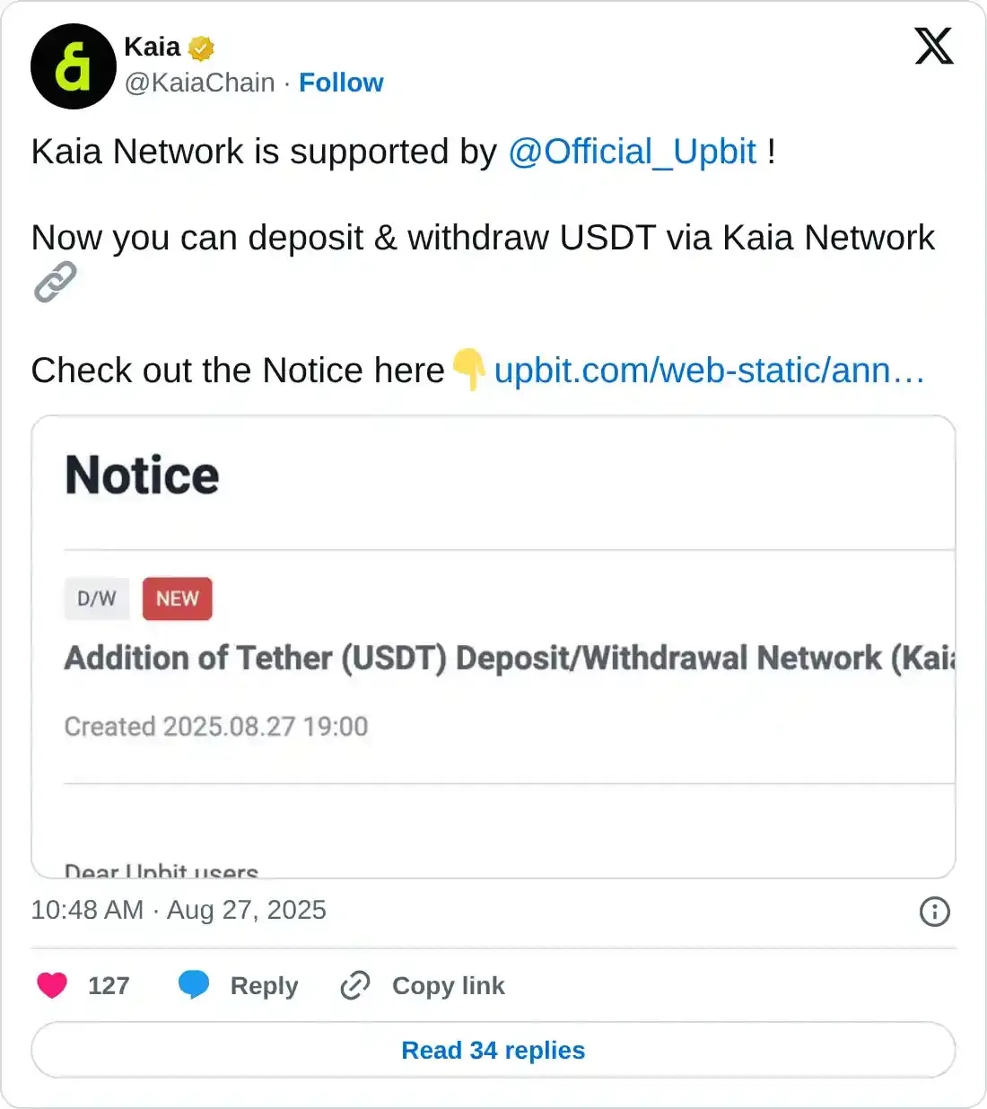 https://x.com/KaiaChain/status/1960655760909852697