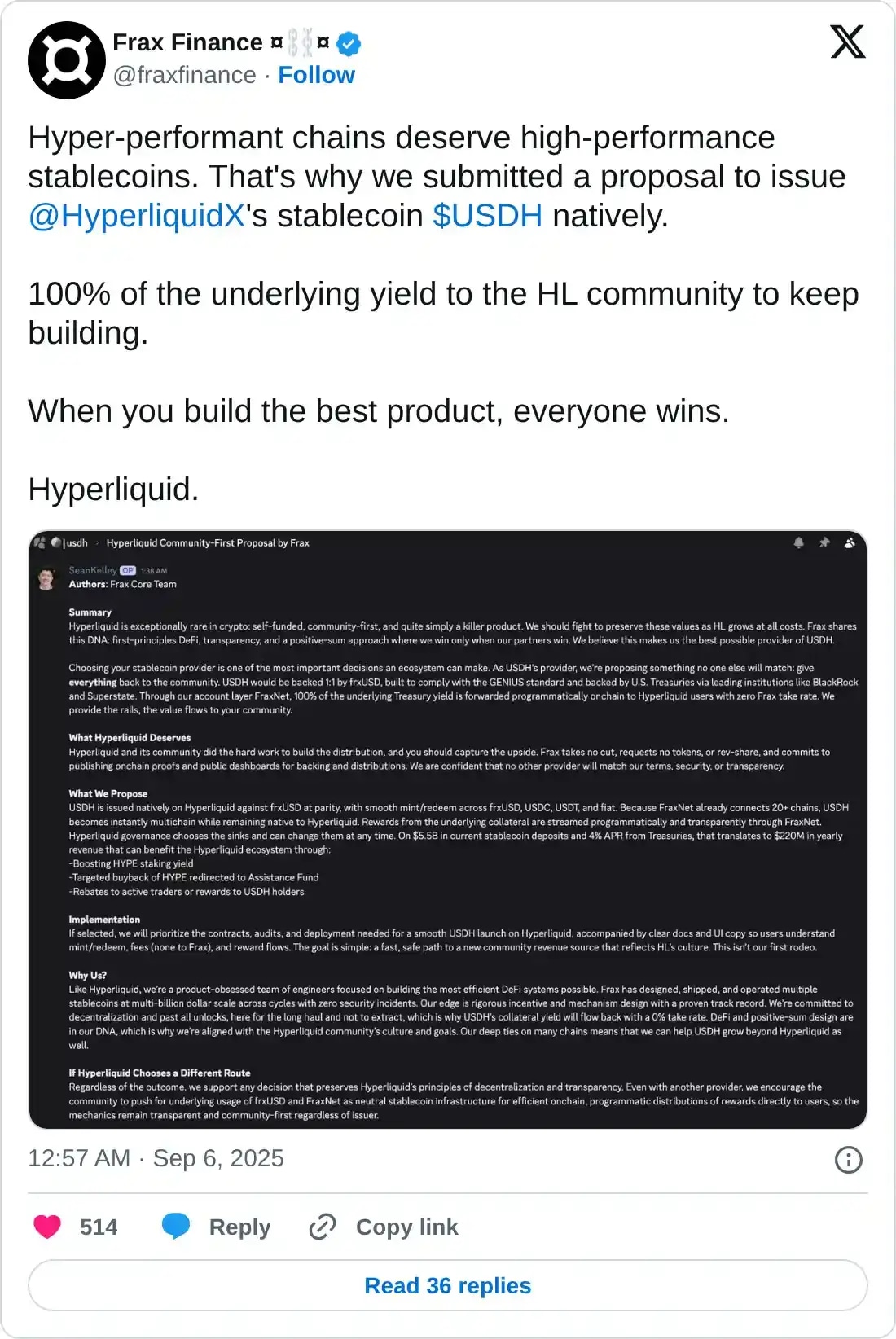 https://x.com/fraxfinance/status/1964130779253891317