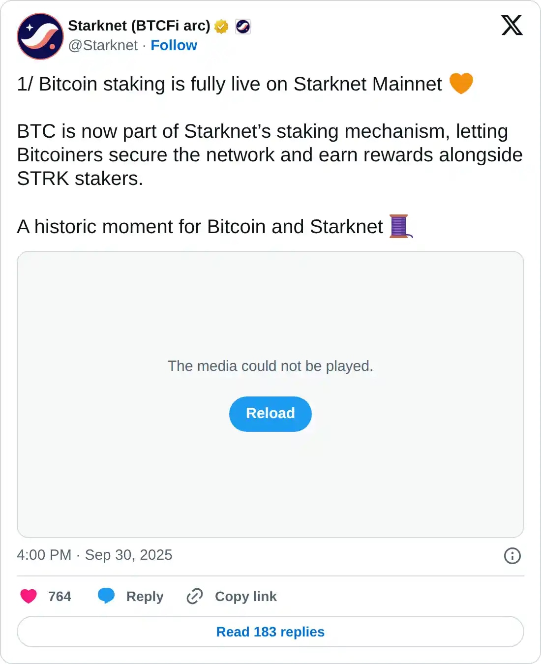 https://x.com/Starknet/status/1973055375298408500
