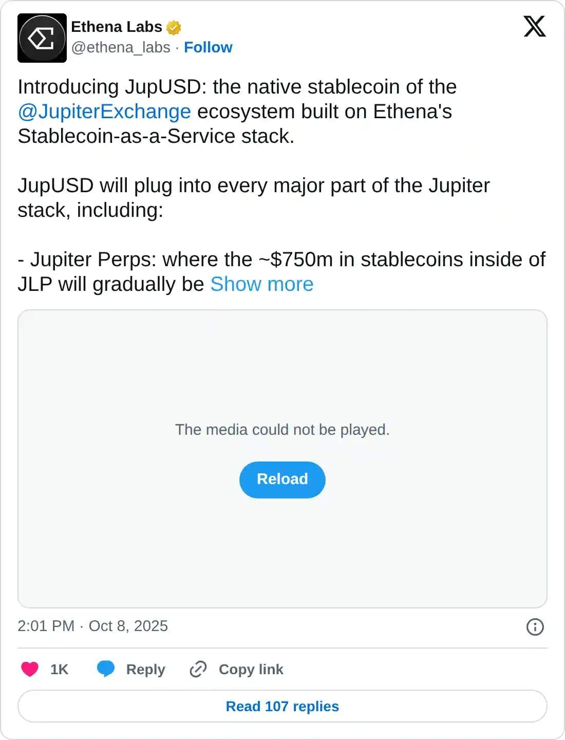https://x.com/ethena_labs/status/1975924462152495602