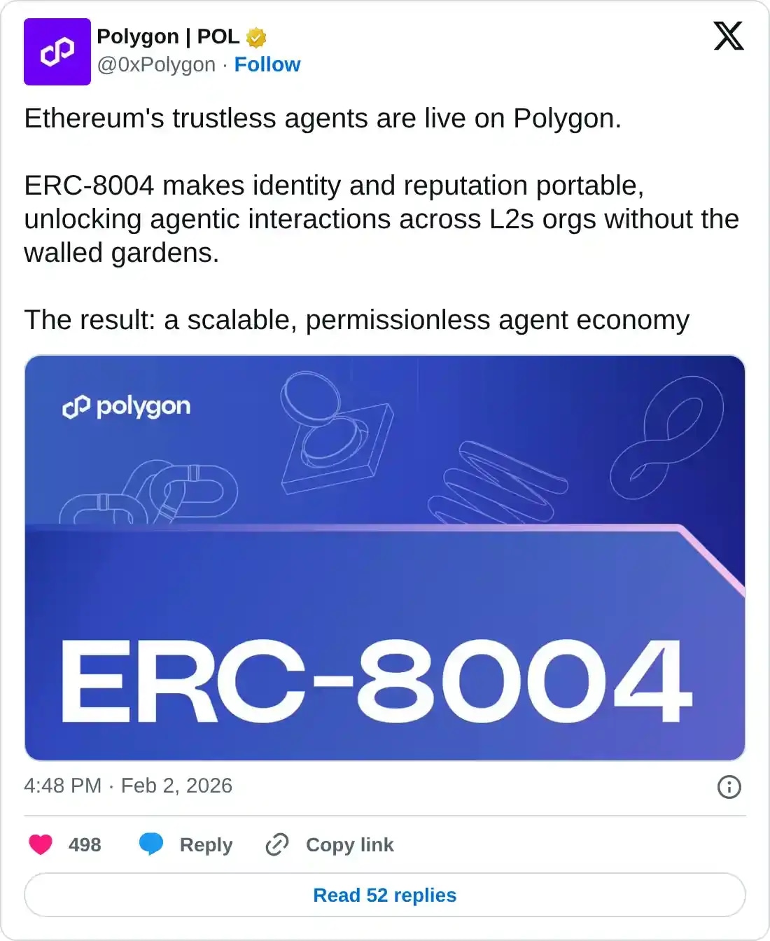 https://x.com/0xPolygon/status/2018365944884785424
