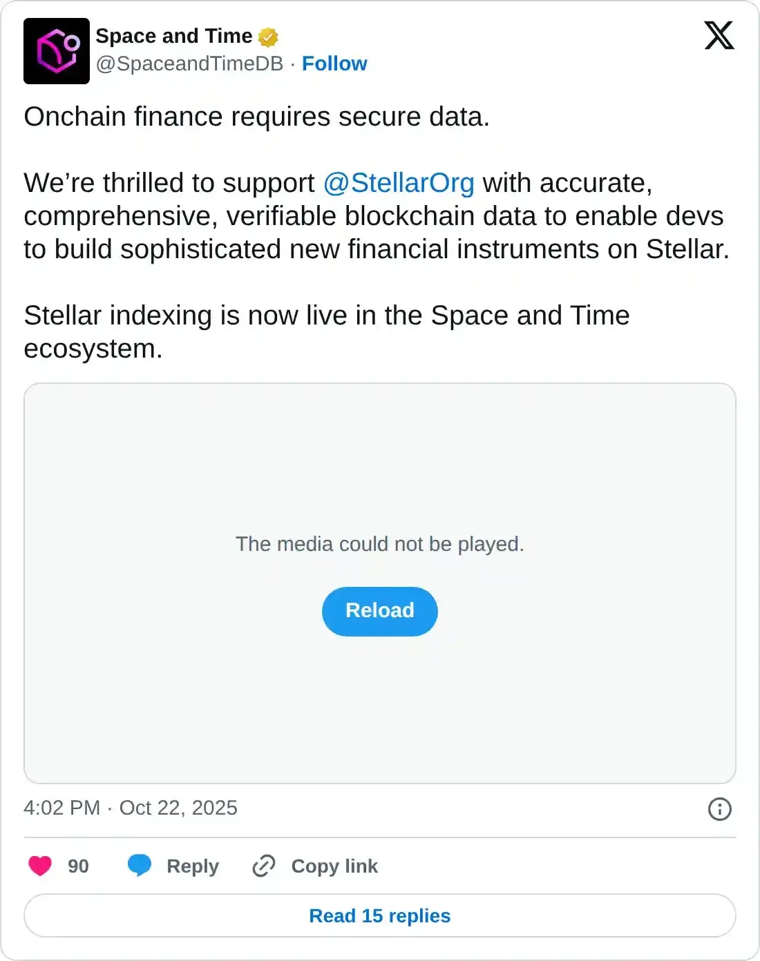 https://twitter.com/SpaceandTimeDB/status/1981028342406295774