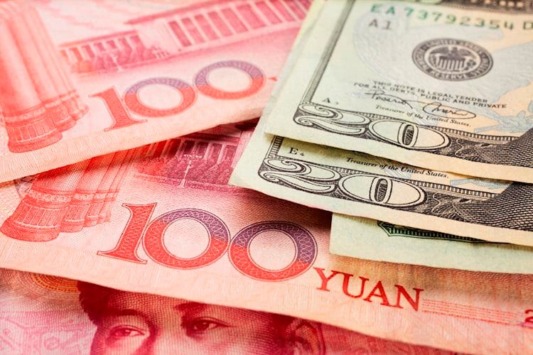 El PBoC fija el tipo de referencia del USD/CNY en 7.1390 frente a 7.1283 anterior