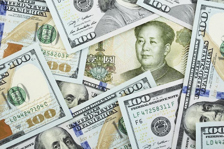 El PBoC fija el tipo de referencia del USD/CNY en 7.1879 frente al 7.1934 anterior