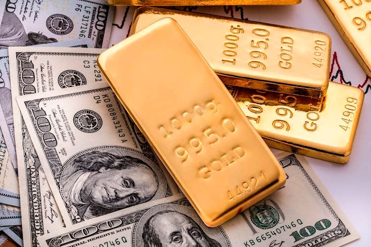 XAU/USD diario y su proyección de precios