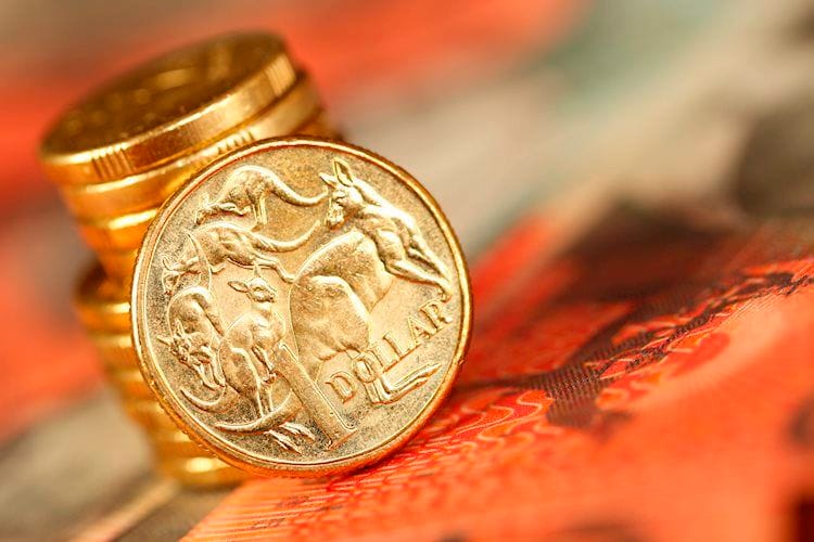 AUD/USD flirtea con mínimos diarios, justo por encima de 0.7250