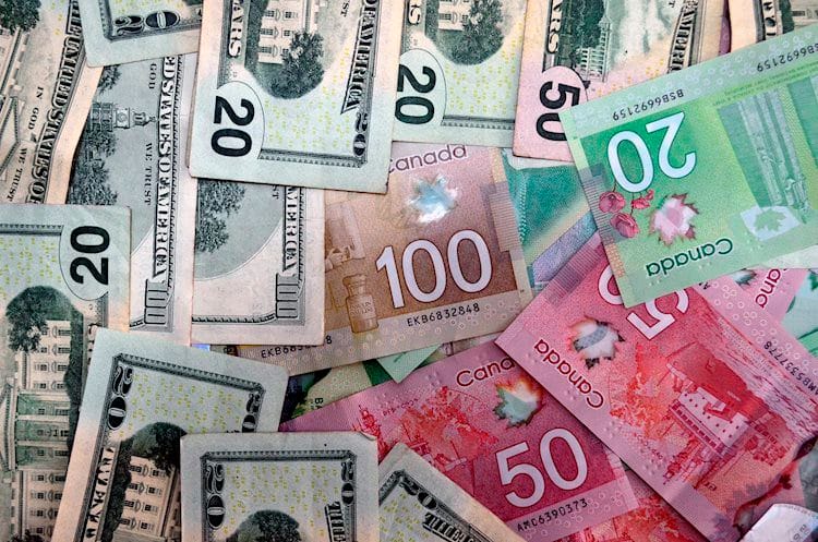 USD/CAD sube cerca de máximos de dos semanas alrededor del nivel de 1.3250 antes del BoC