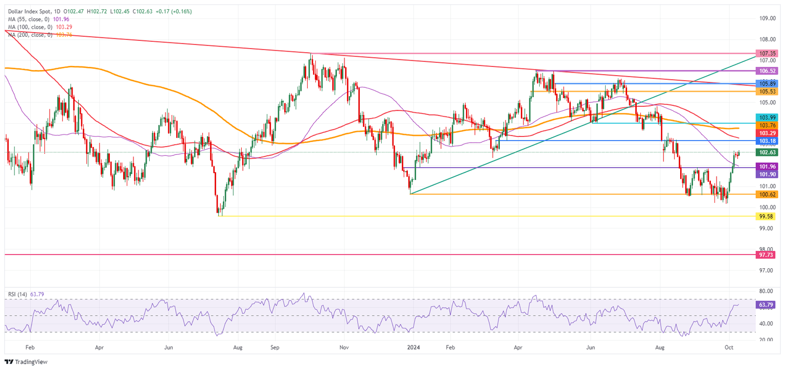 US Dollar Index: Daily Chart